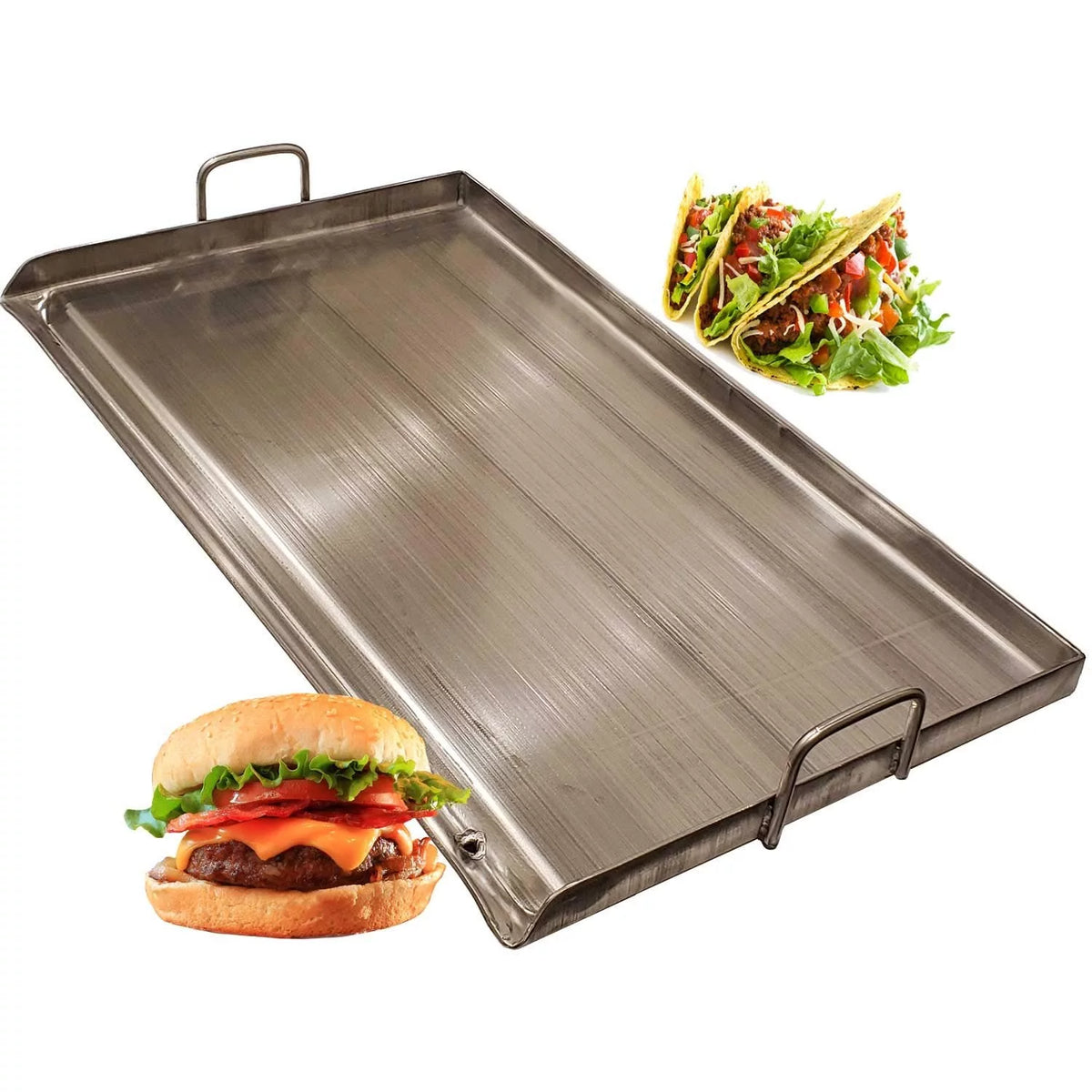 Stainless Steel Rectangular Griddle 32" x 17" N167162