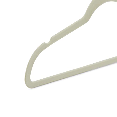 Velvet Non-Slip Suit Hangers, Pack of 50, Black P530