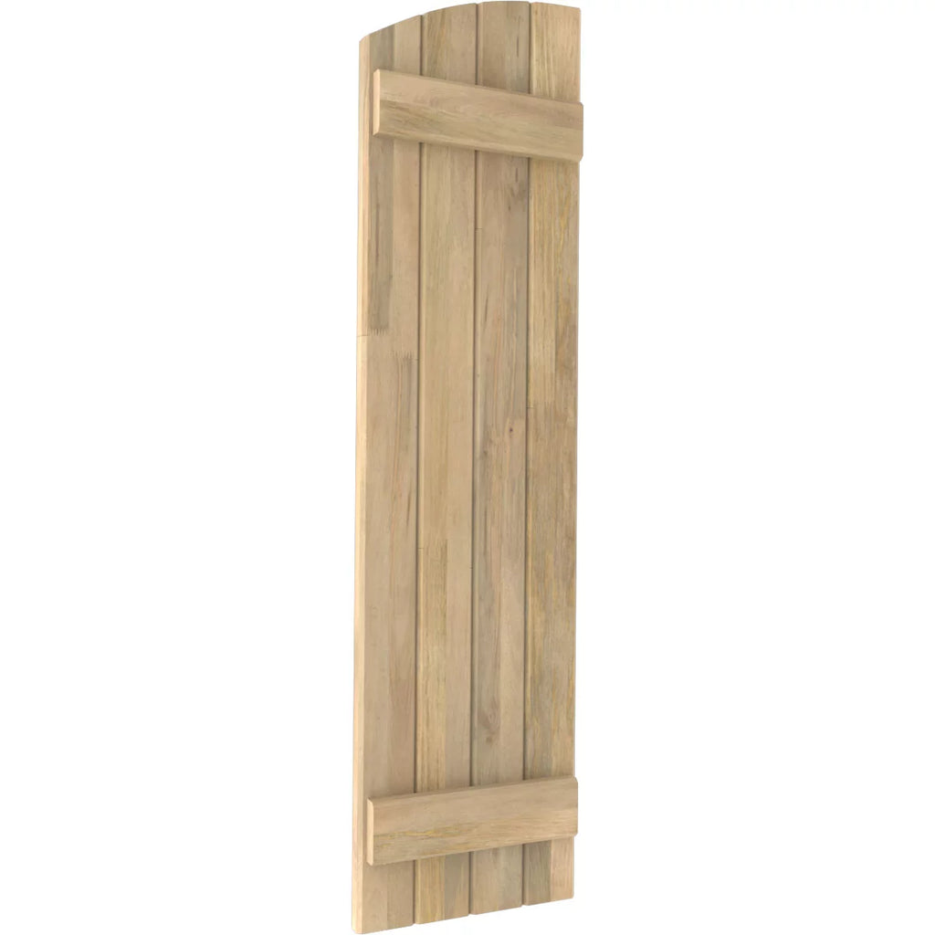 Unfinished Wood Board-n-Batten Shutters F576963