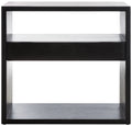 Black Wood Console Table with Drawer V235