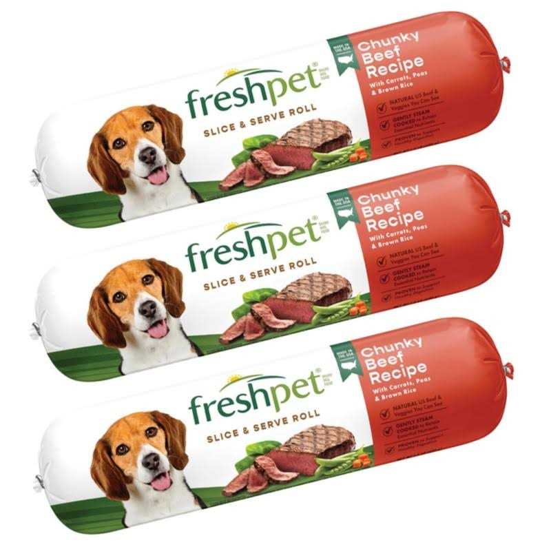 Chunky Beef Recipe Dog Food W25258
