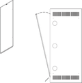 Rack panel access kit A536905