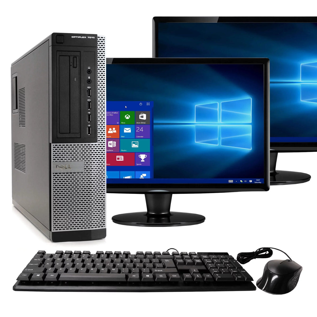 Restored Desktop Computer PC, 3.20 GHz Intel i5 Quad Core, 16GB DDR3 RAM, 2TB SATA Hard Drive, Windows 10 Professional U63606