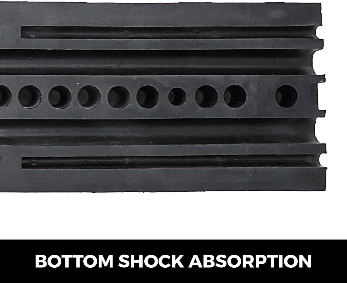 2pcs 6 Feet Heavy Duty Cable Protector Ramp Y293415