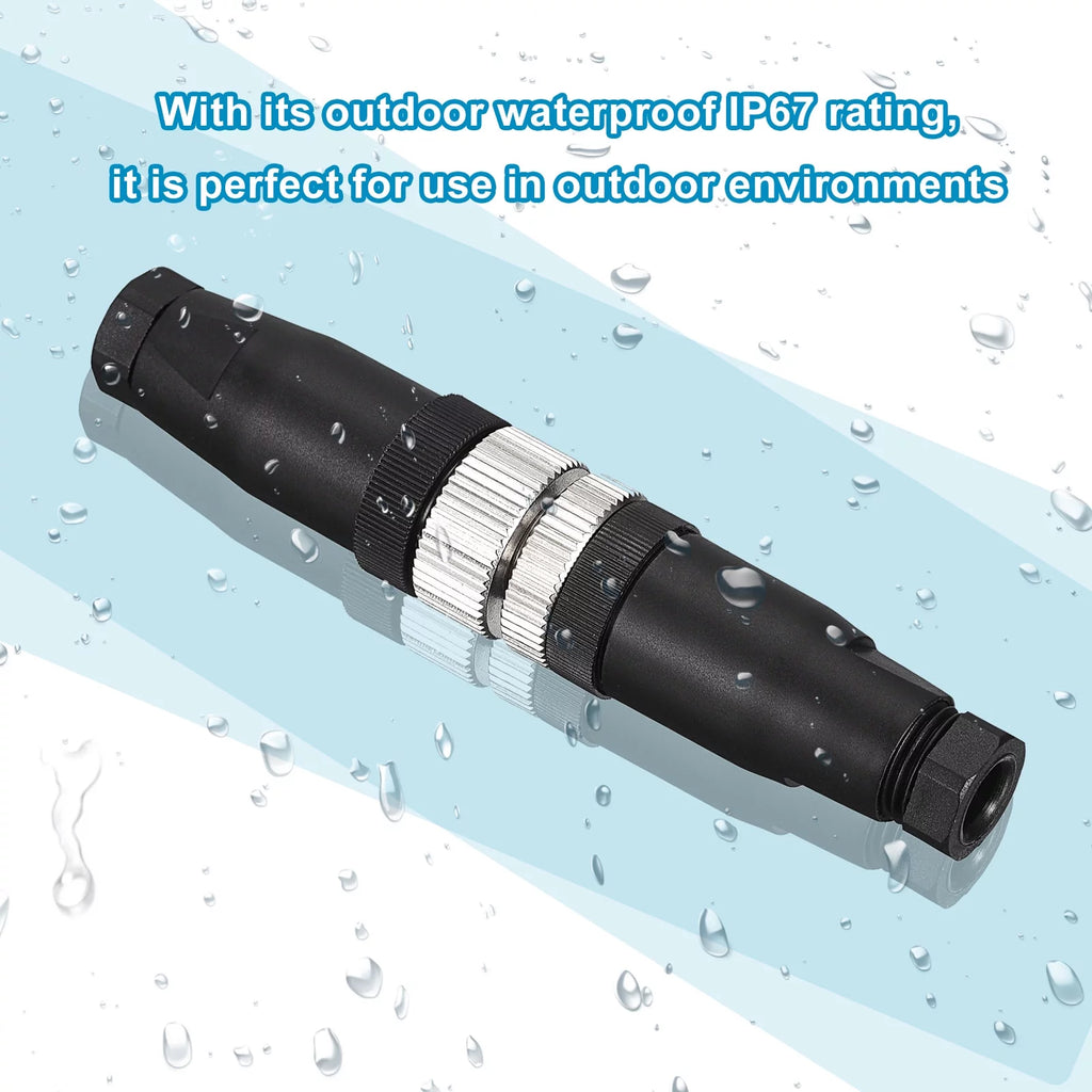 5 Pin M12 Waterproof IP67 Circular Connector 4 Set B89412