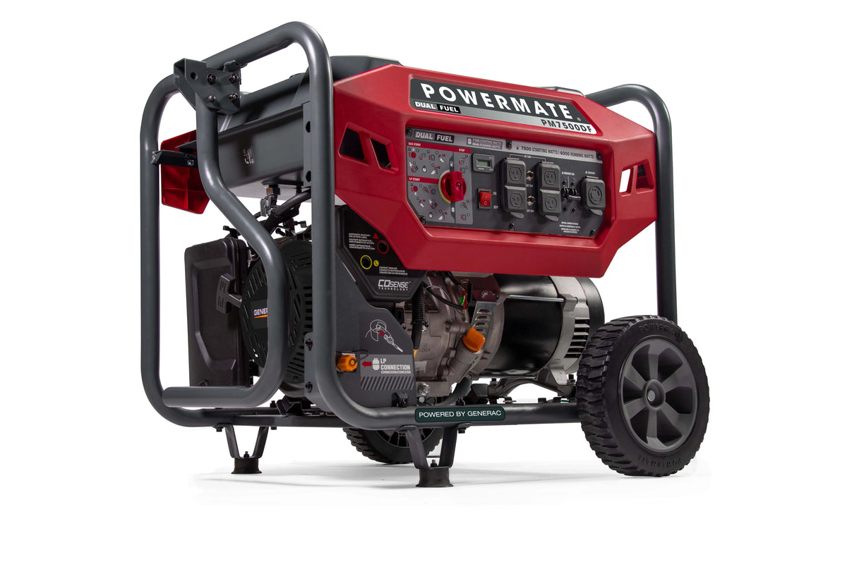 7500 Watt Dual Fuel Portable Generator H8790
