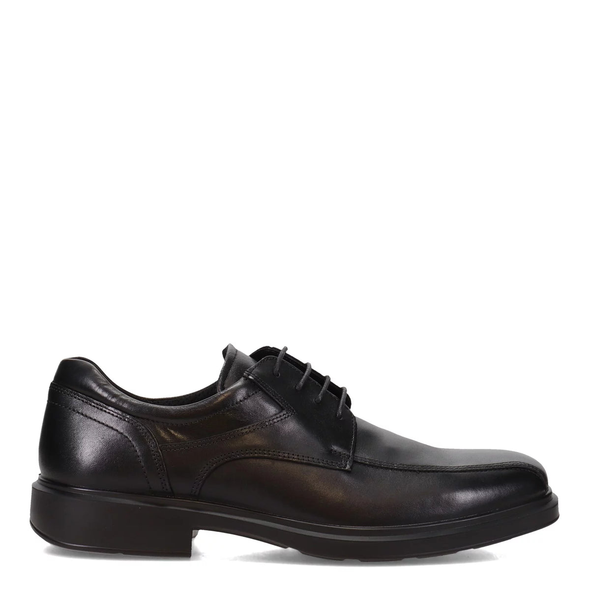 Black Leather Bike Toe Tie R654