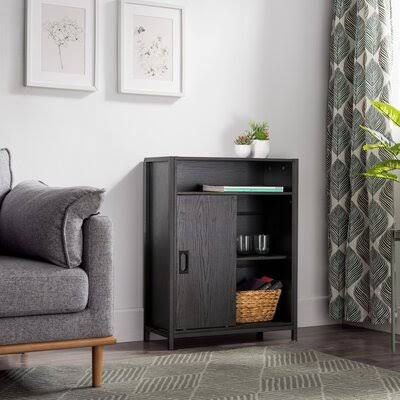 Black 2 Door Accent Cabinet L778112