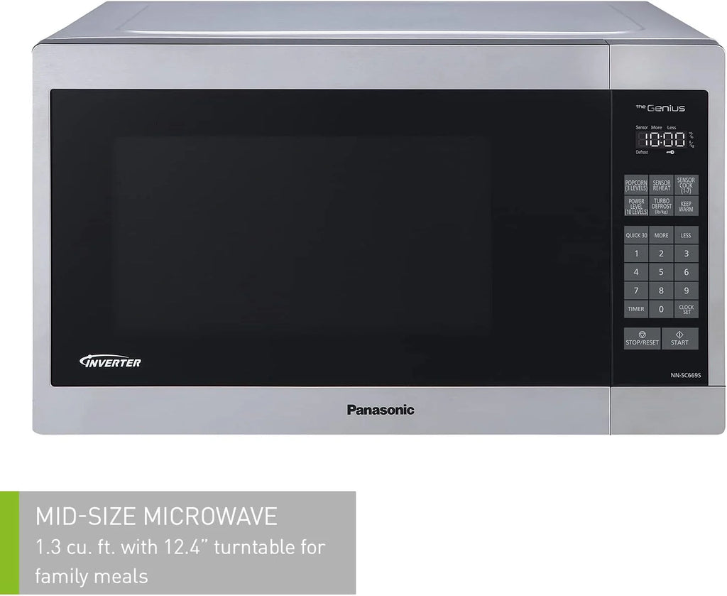 1.3 cu.ft 1200W Stainless Steel Microwave Oven M203569