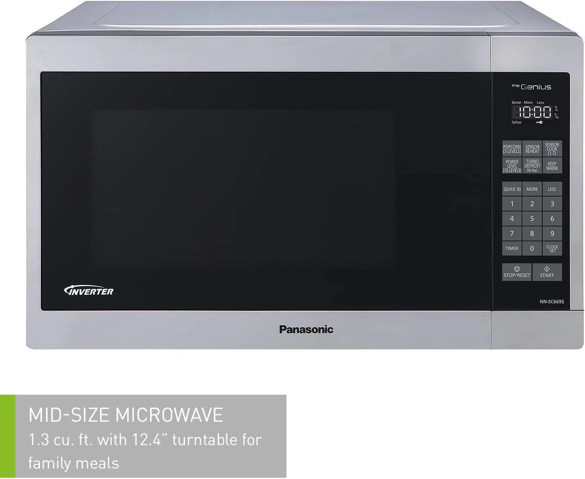 1.3 cu.ft 1200W Stainless Steel Microwave Oven M203569