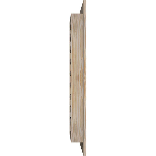 Unfinished Vertical Gable Vent O942820