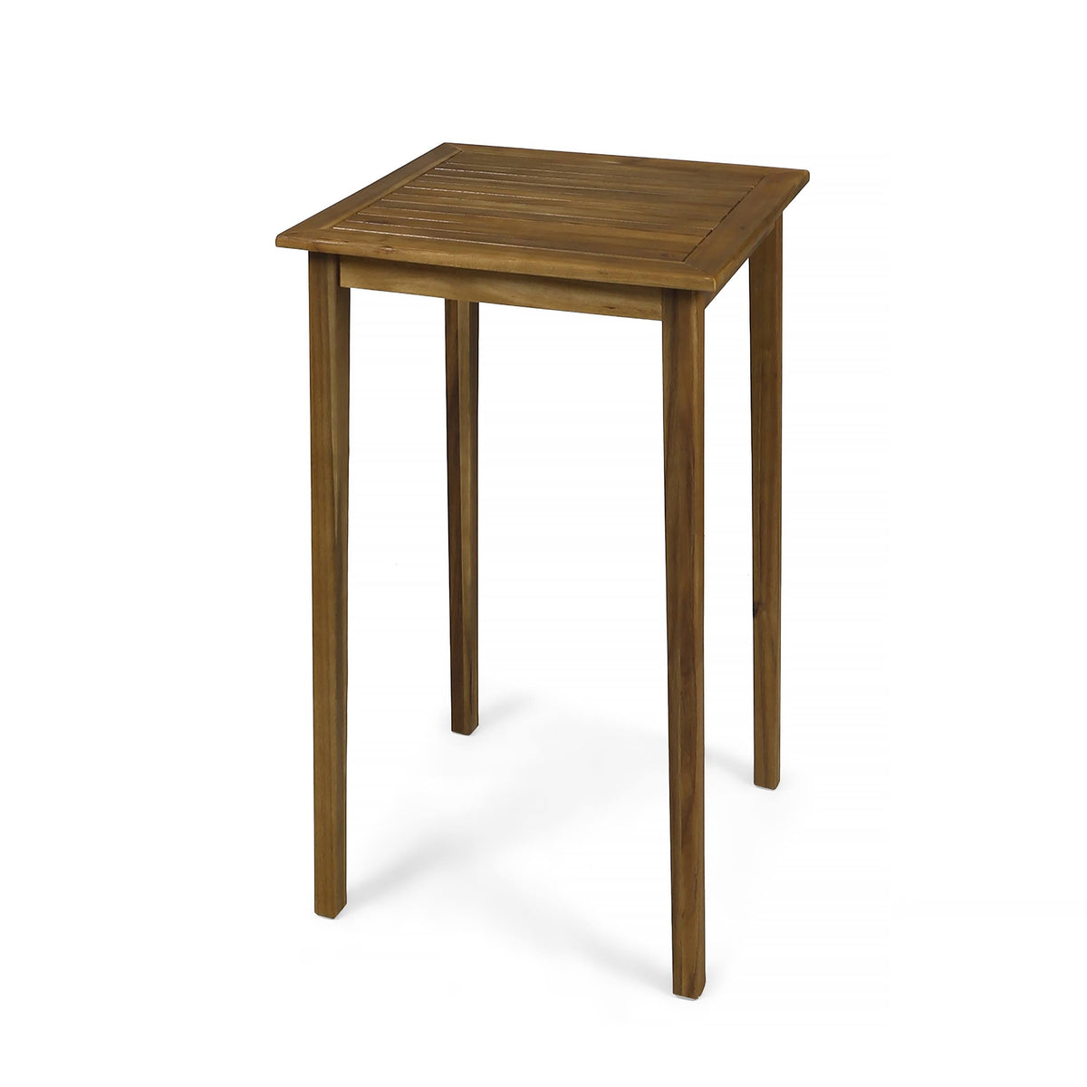 Acacia Wood Square Bar Table W988