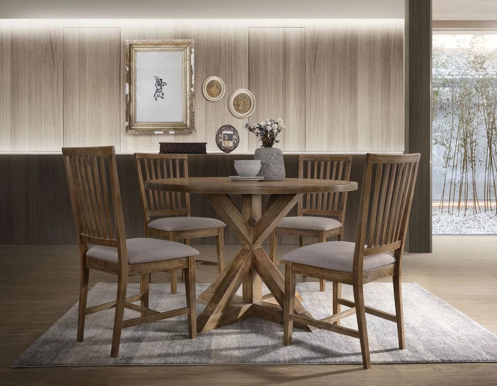 Weathered Oak Dining Table B10500