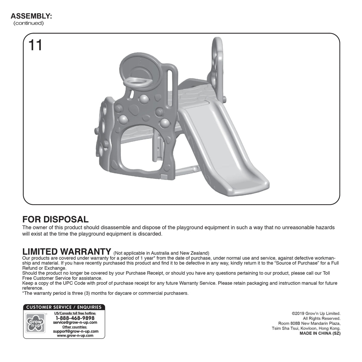Climb & Play Slide for Toddlers Z922117