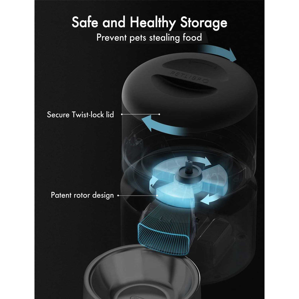 Automatic Cat Feeder Dry Food Dispenser D6598