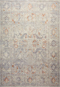 Oatmeal Lavender 6'3 x 9' Rug G117