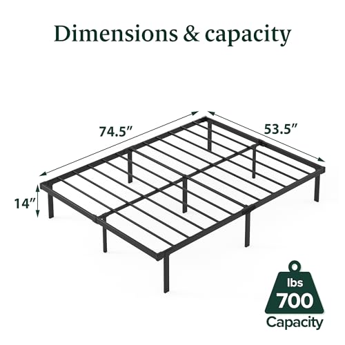 14in Full Metal Bed Frame V889758