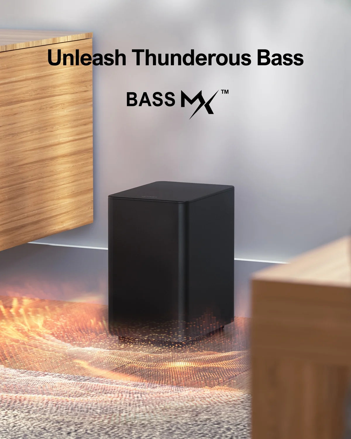 5.1 Surround Sound Bar with Wireless Subwoofer and Rear Speakers S523