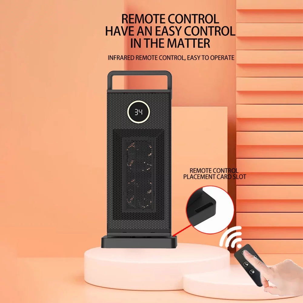 2000W PTC Ceramic Portable Space Heater with Remote P4828