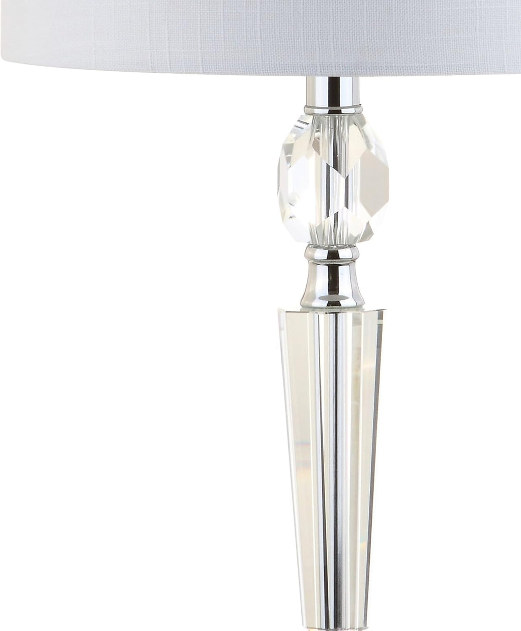 Clear Crystal LED Table Lamp Set of 2 T70037