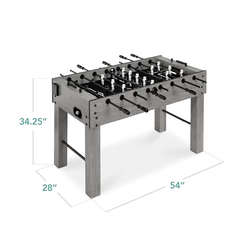 54in Full-Size Foosball Table with 2 Balls H92699