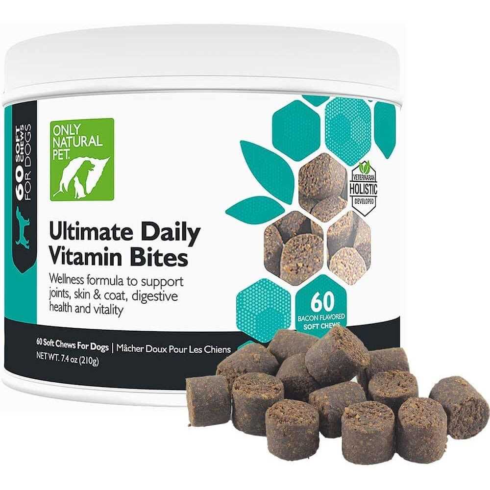 Natural Dog Vitamin Chews 60 Chews J279
