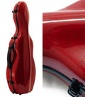 Red 4/4 Fiberglass Violin Case H741004
