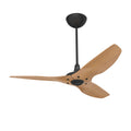 52 Ceiling Fan with Bamboo Blades and Black Finish O35702