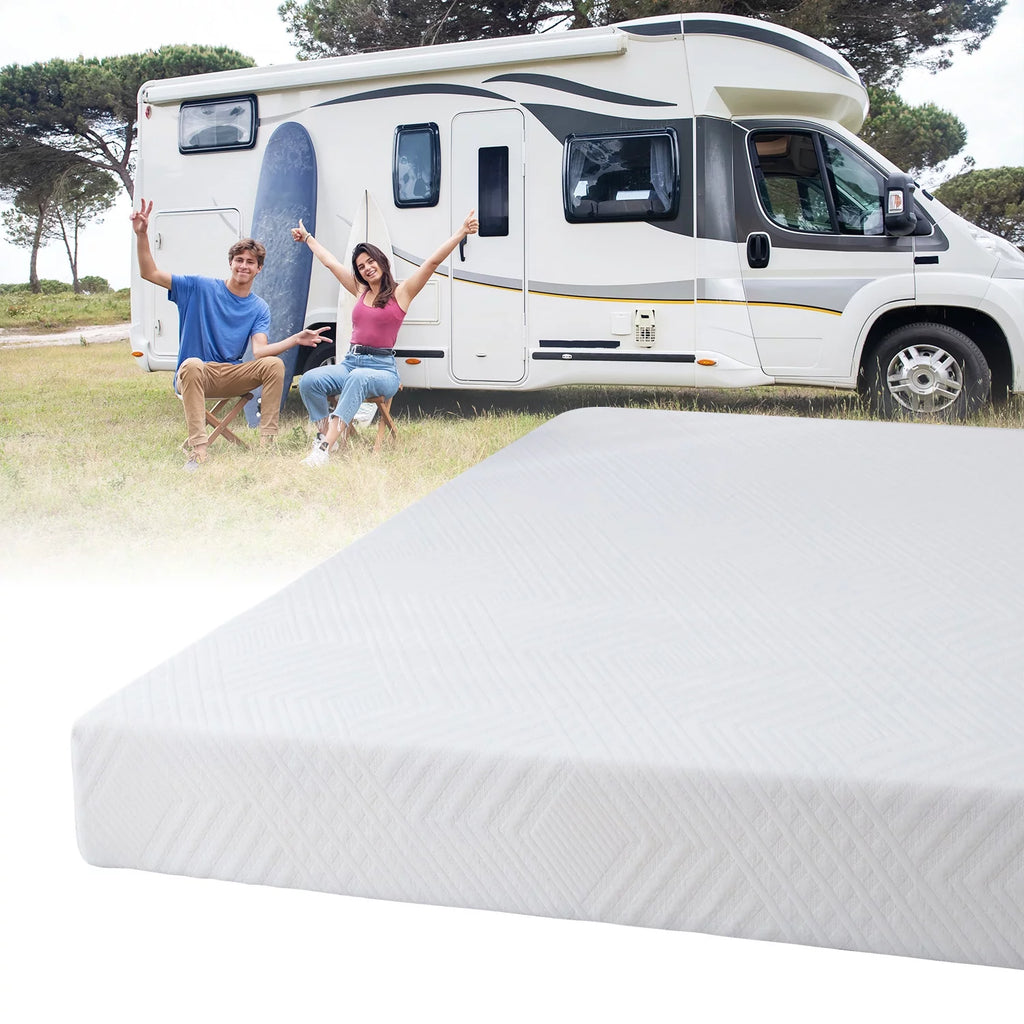 Short Queen 8 inch Memory Foam Mattress T4449