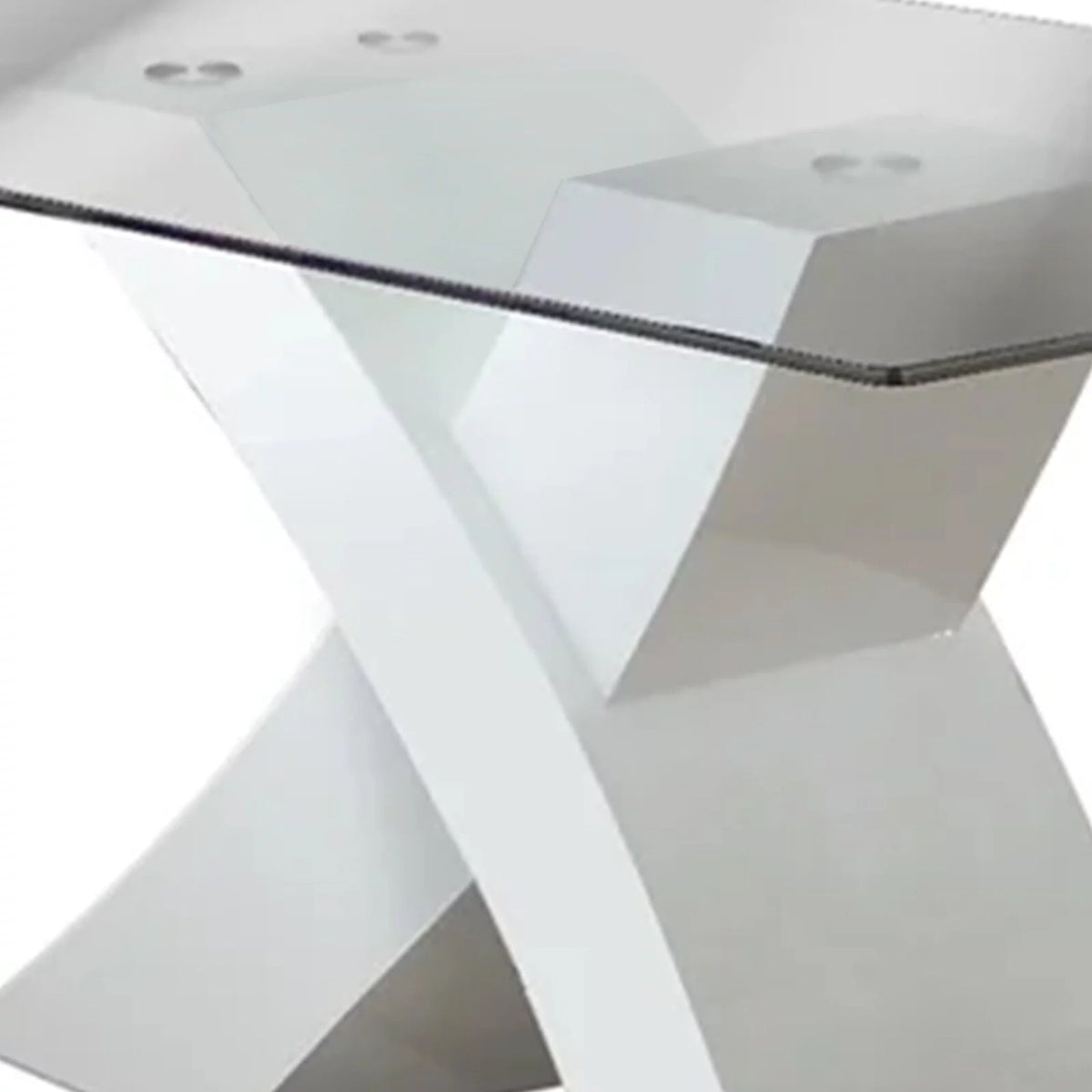 Square Glass Top Dining Table S6826