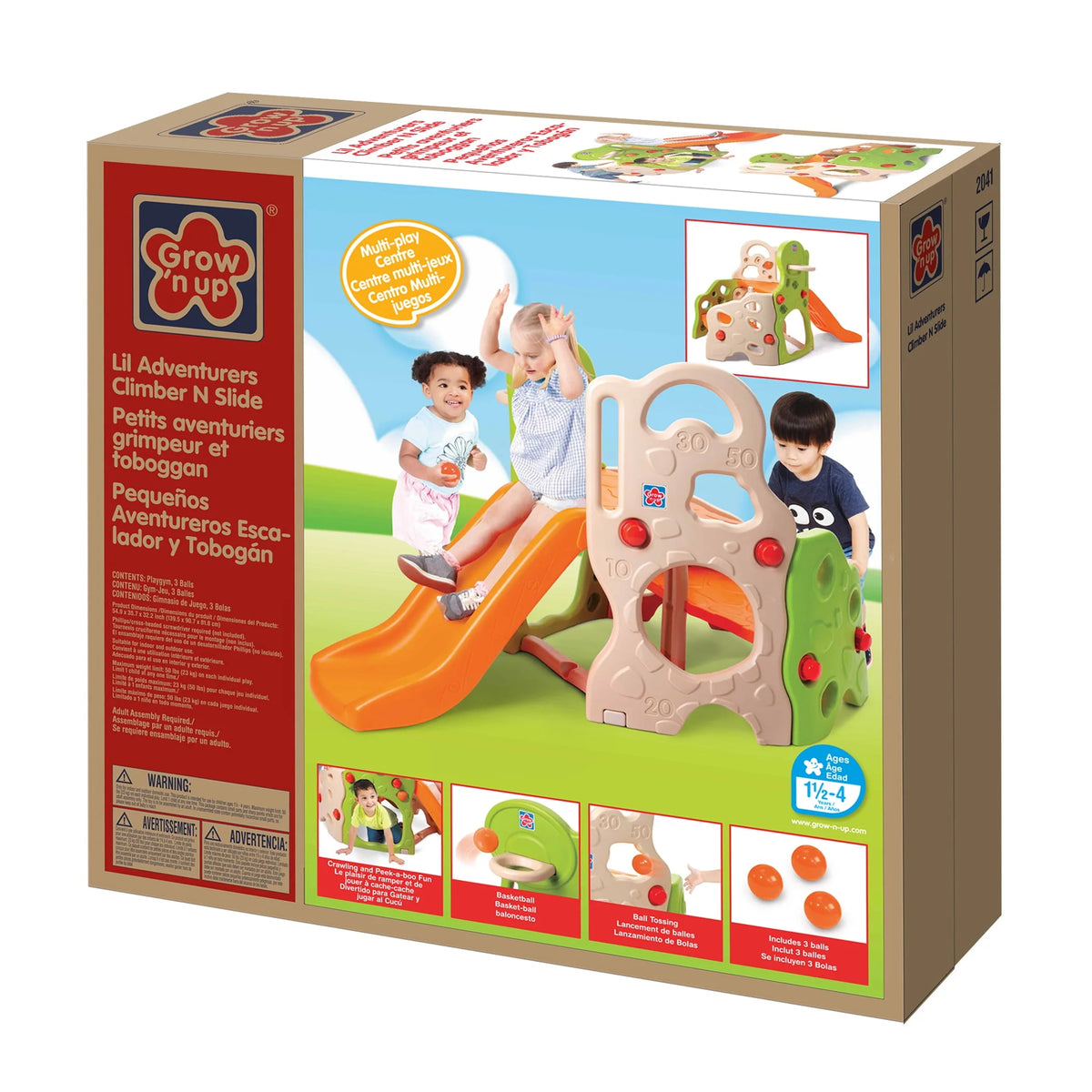 Climb & Play Slide for Toddlers Z922117