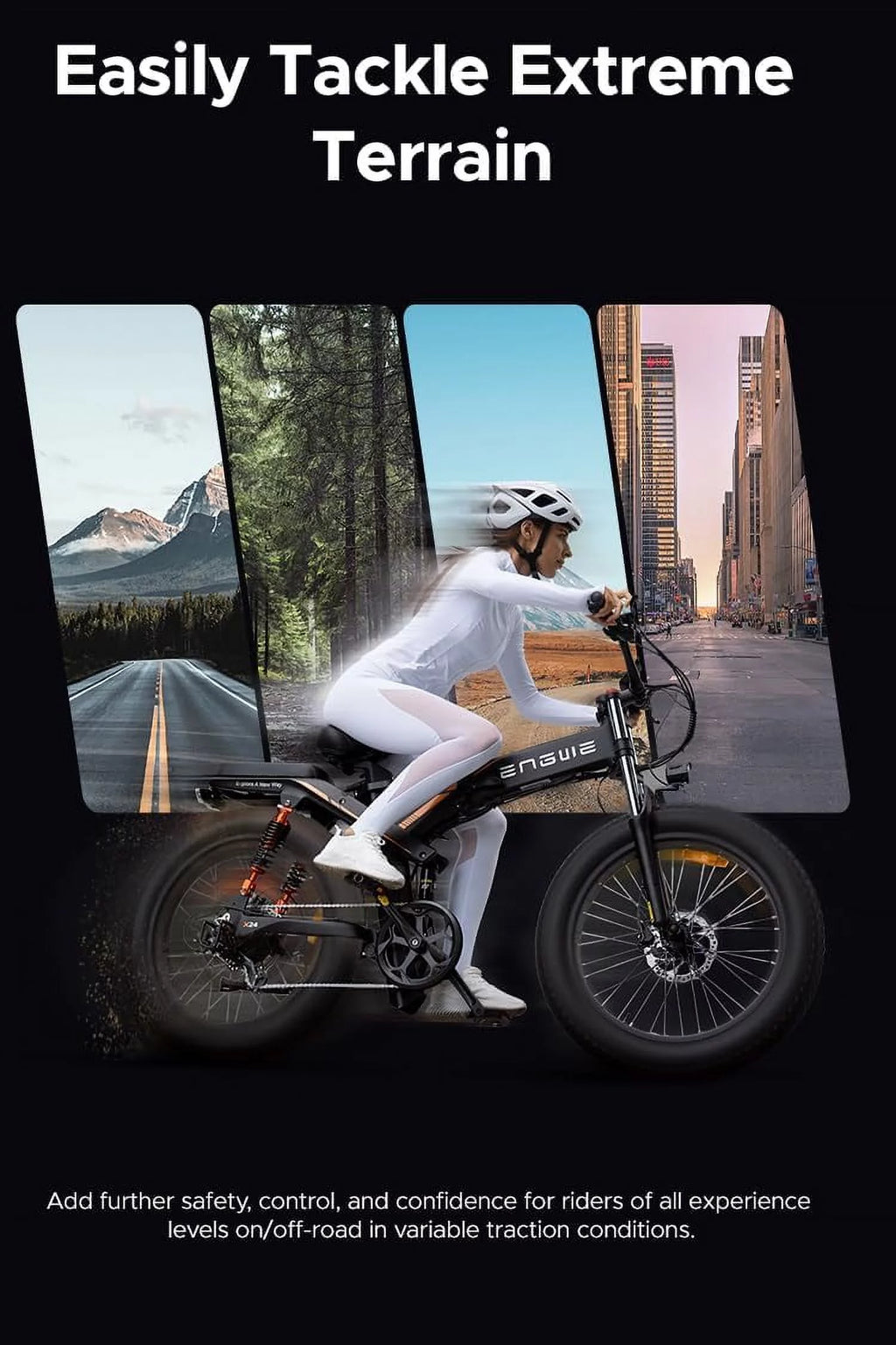 24'' Fat Tire 1000W Electric Bike T126661