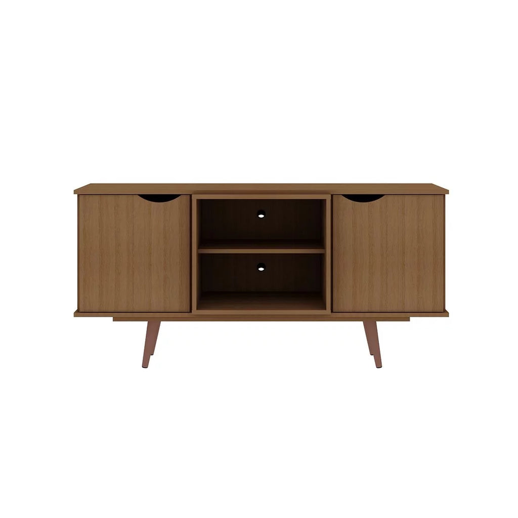 4 Shelves Wood TV Stand X641