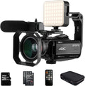 4K 1080P 60FPS 30X Zoom Infrared Night Vision Camcorder O21623