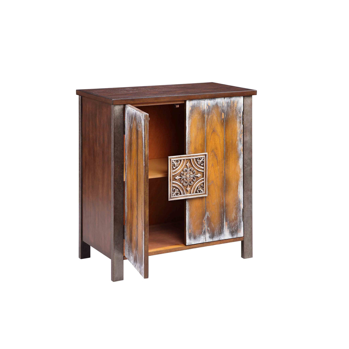 Brown Two Door Accent Cabinet H893791