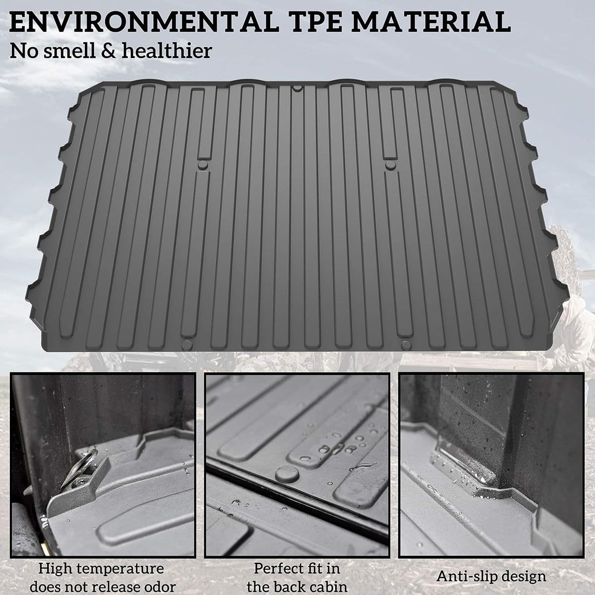 Rubber Bed Mat Liner S411