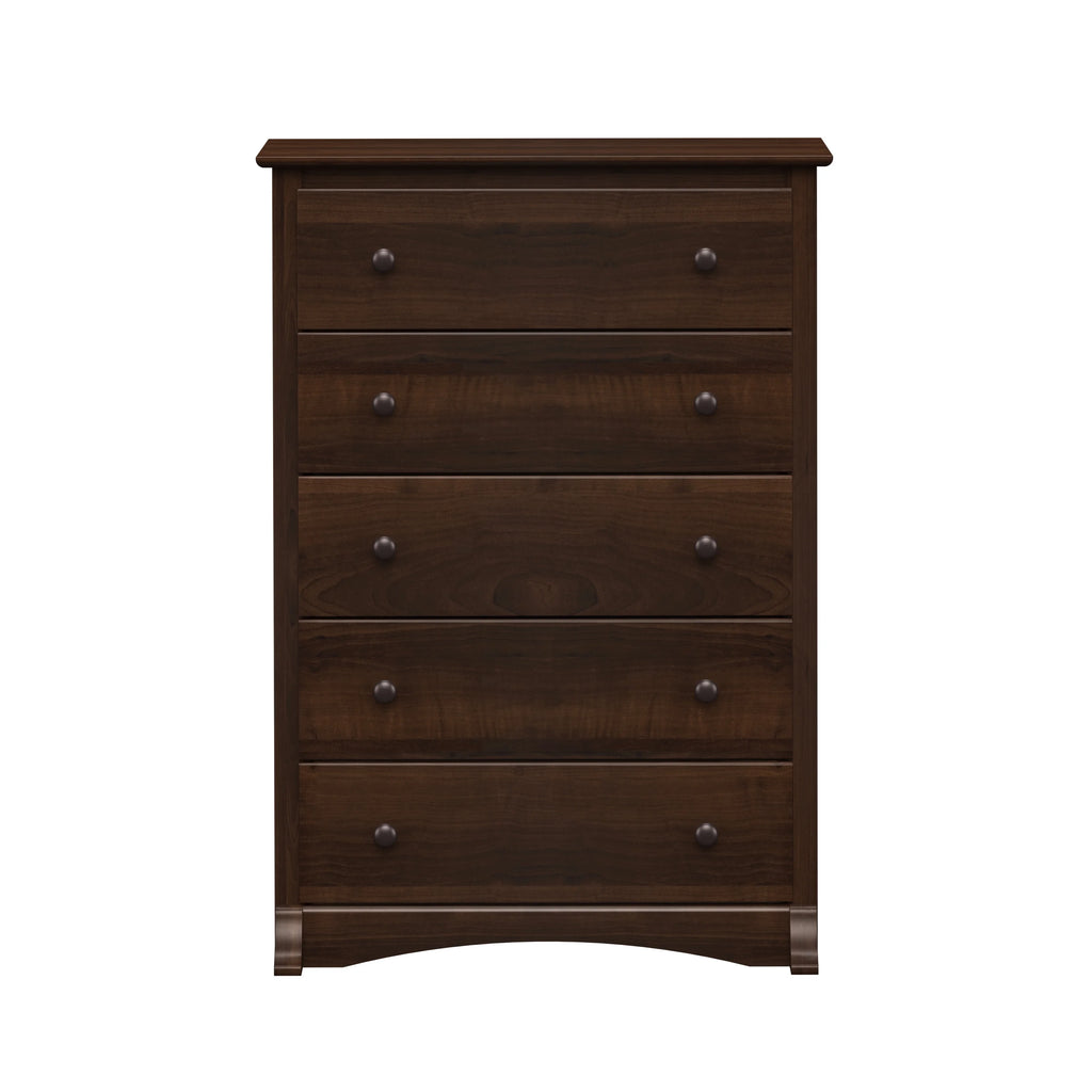 5 Drawer Espresso Chest Q6267