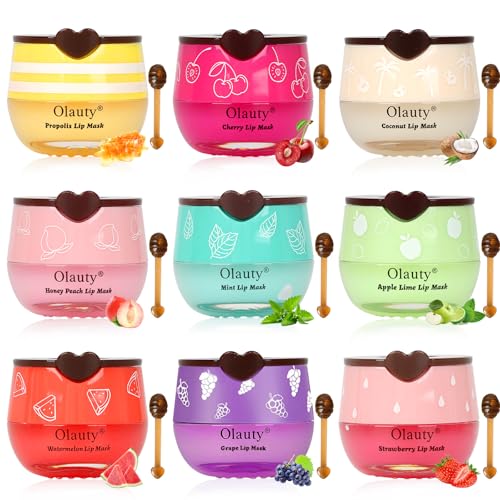 4 PCS Honey Lip Balm Lip Mask W70093