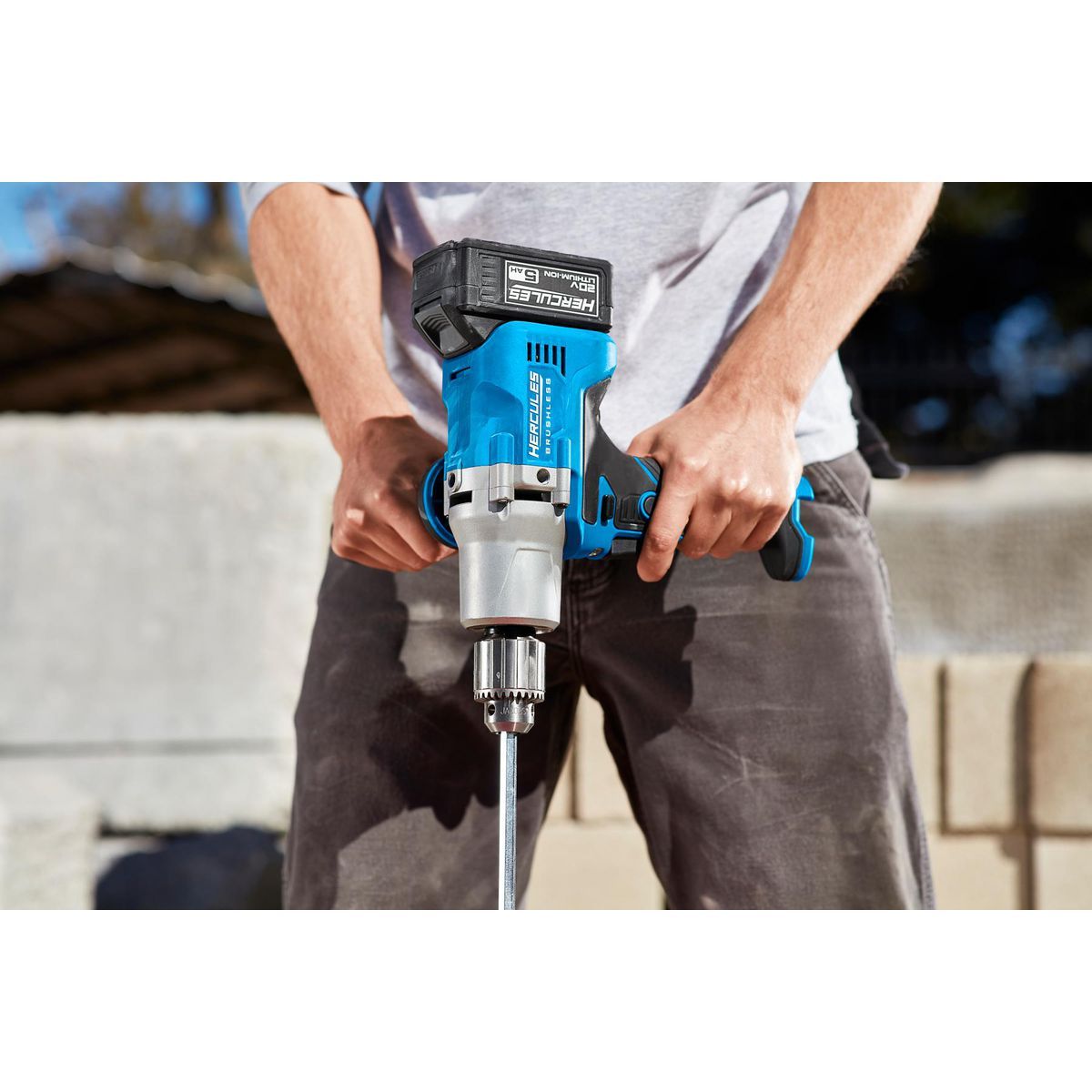 20V Brushless Cordless 1/2 in. Mud Mixer H45773