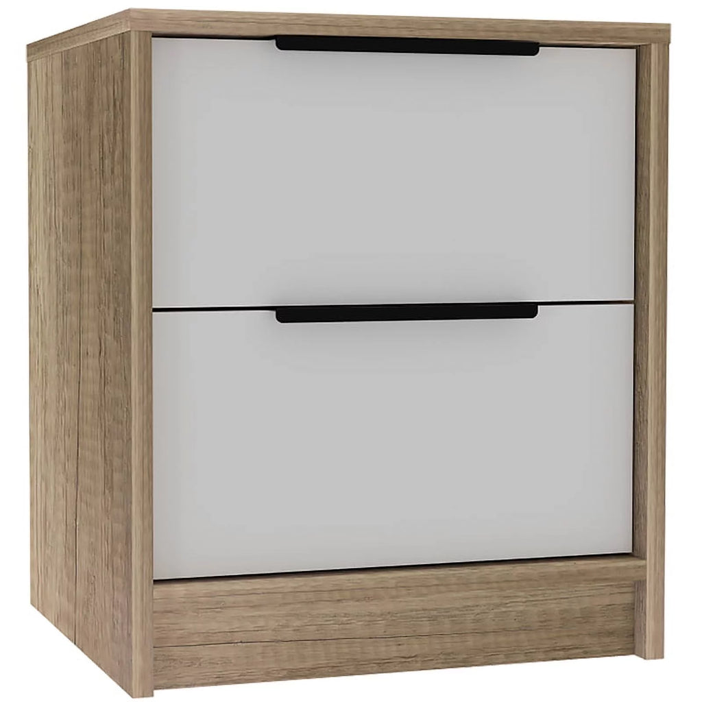 White 5 Drawer Dresser & Nightstand 3-Piece Set T2982