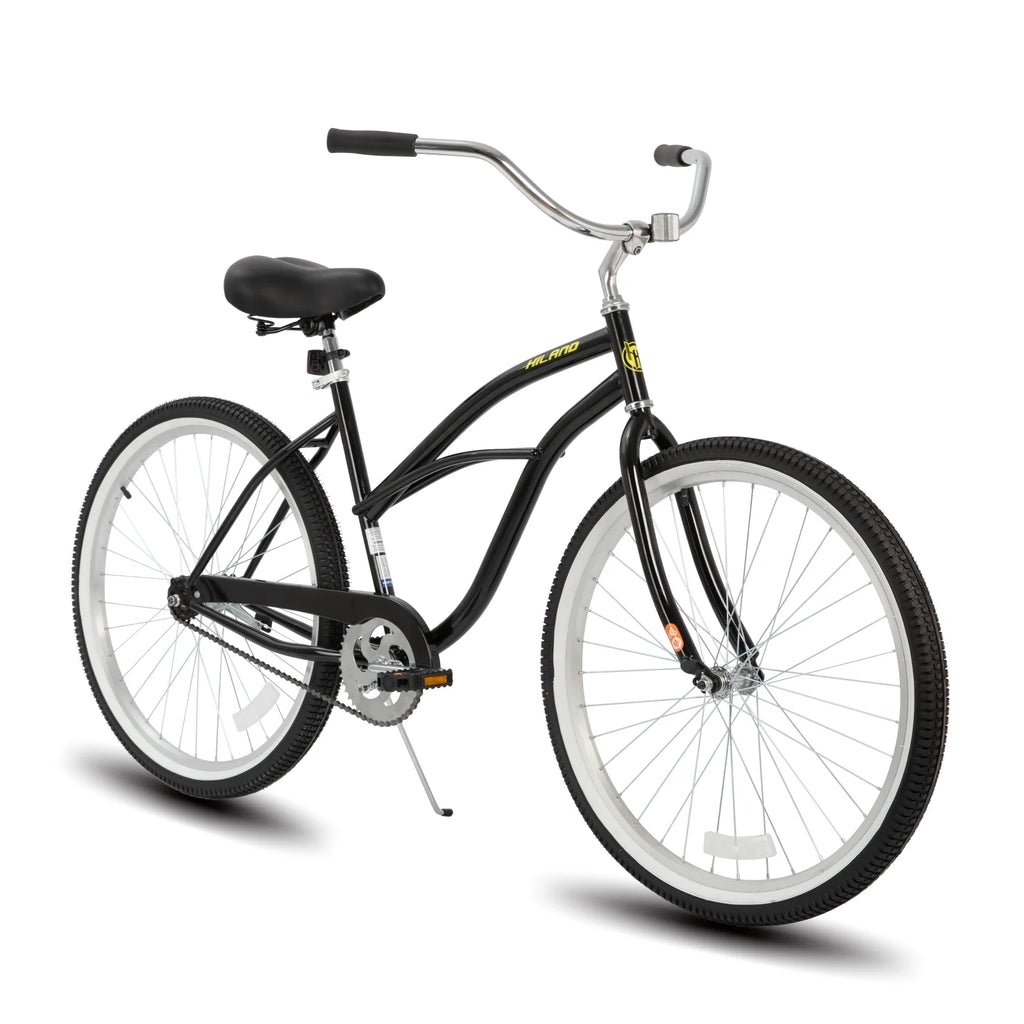 26 inch Red Black Blue Beach Cruiser Bike I462554