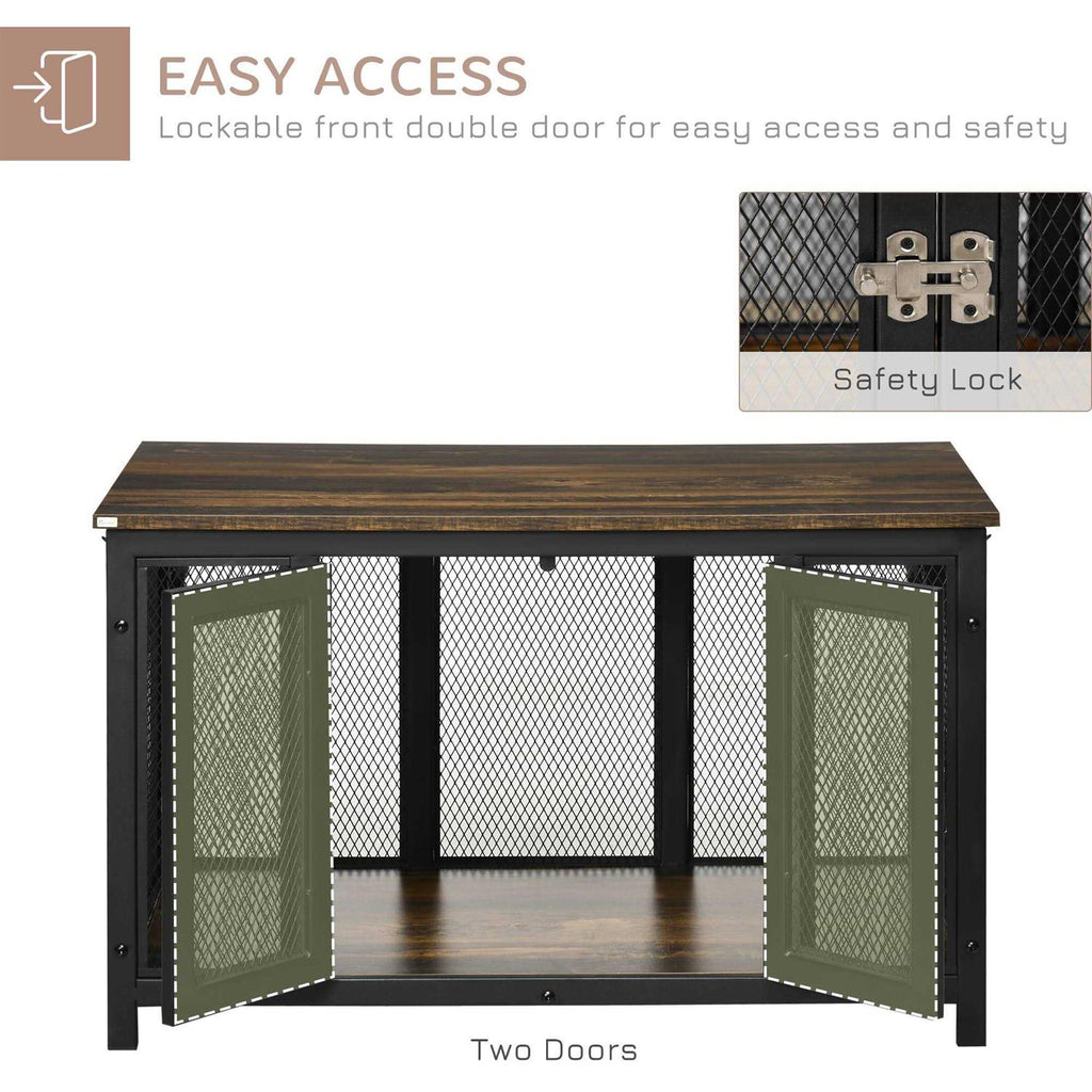 Furniture Style Dog Crate with Openable Top Z23538