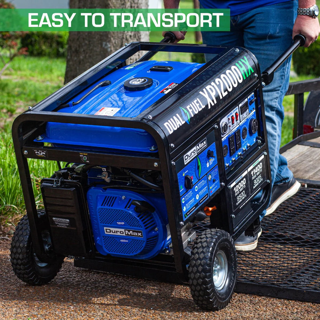 Portable Dual Fuel Generator with CO Alert 12,000 Watt S663919
