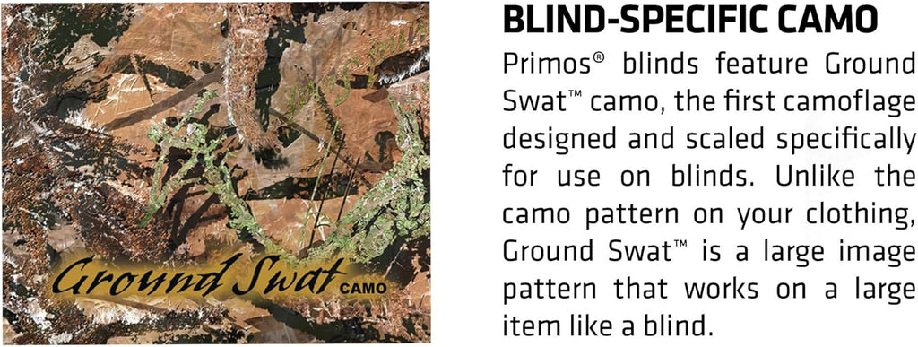 Camo Hunting Ground Blind L19675