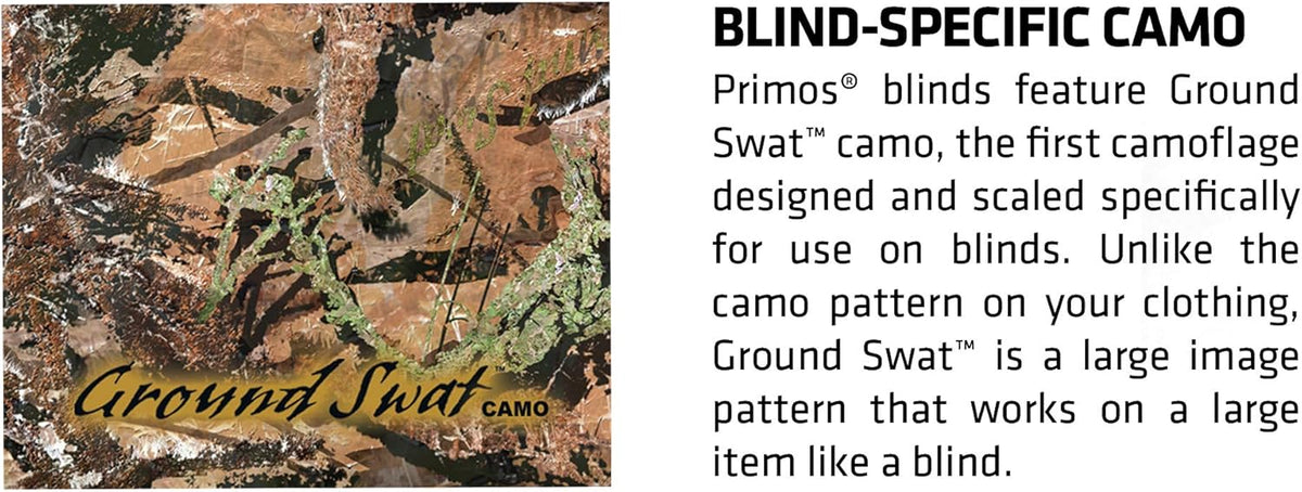 Camo Hunting Ground Blind L19675