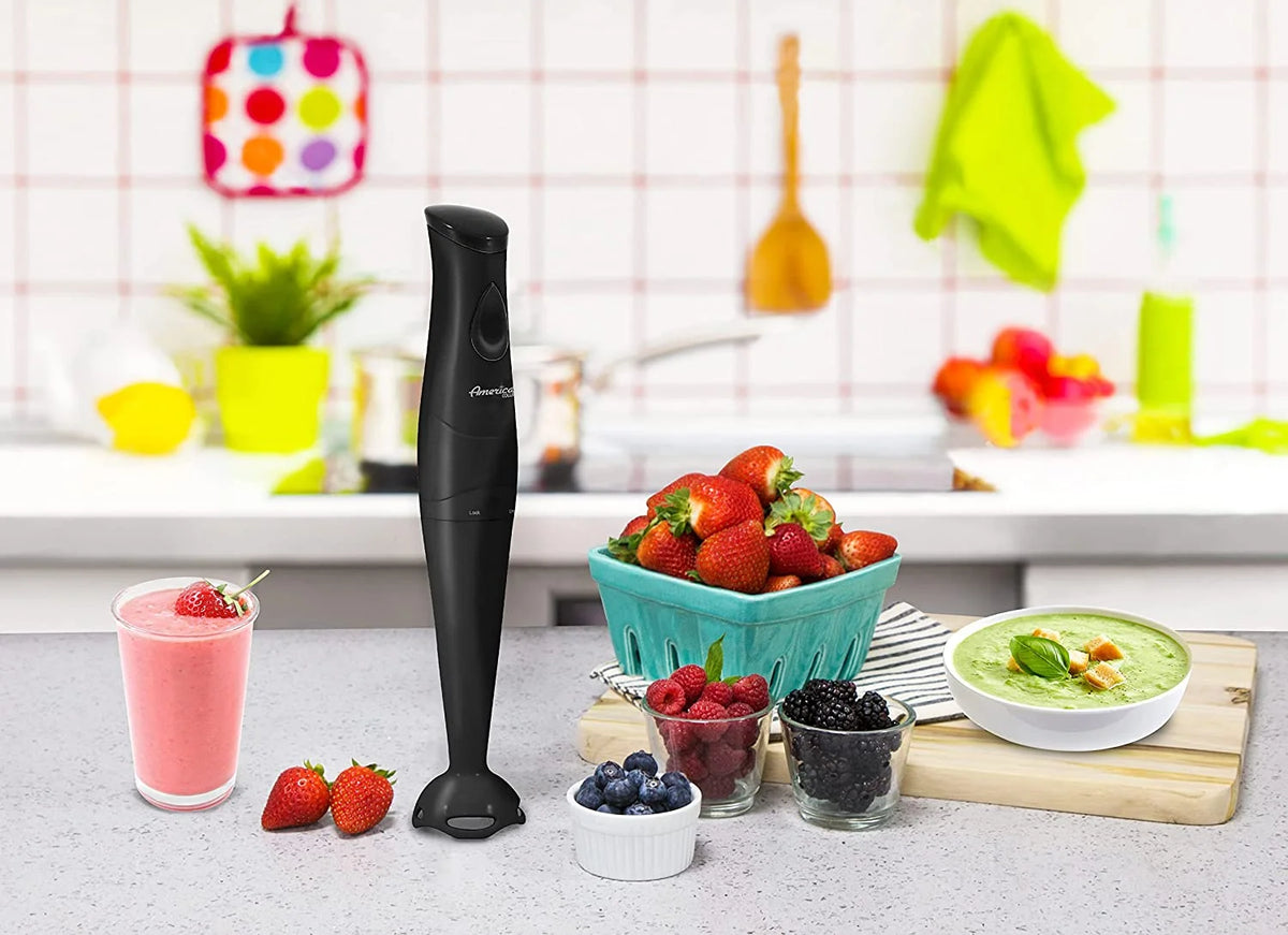 150W Hand Blender with Detachable Wand, Black W864