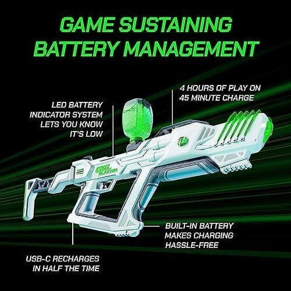 Gel Blaster Water Bead Blaster with Glow-in-the-Dark Activator C737