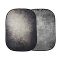 Collapsible Background 5 x 7' Smoke/Concrete T919