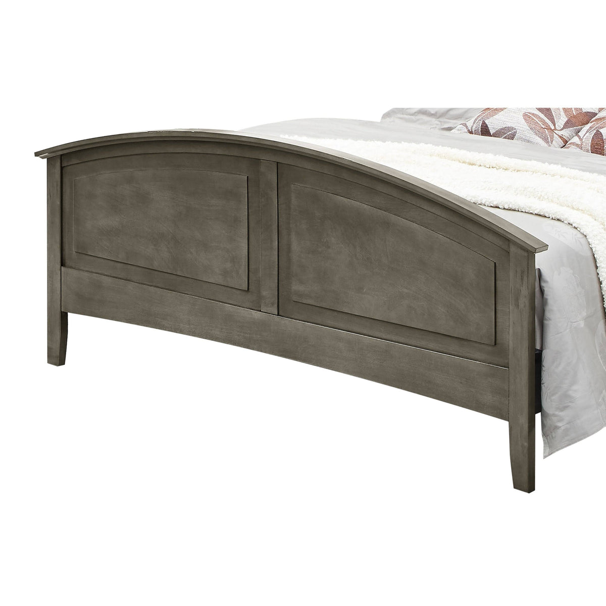 Full Panel Bed in Cappuccino M296