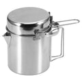 1L Stainless Steel Camping Kettle with Foldable Handle X1342